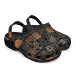 Classic Clogs Alligator Patchwork Texture Print