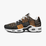 Air Cushion Sneakers Alligator Patchwork Texture Print