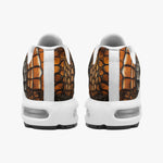 Air Cushion Sneakers Crocodile Patchwork Pattern Print