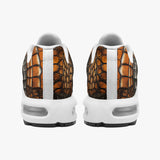 Air Cushion Sneakers Crocodile Patchwork Pattern Print