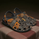 Classic Clogs Crocodile Patchwork Pattern Print