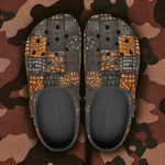 Classic Clogs Crocodile Patchwork Pattern Print