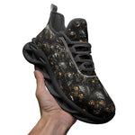 Sports Sneakers Skulls with Amber Eyes