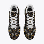 Air Cushion Sneakers Skulls with Amber Eyes