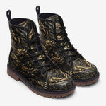 Leather Boots Ancient Golden Beasts