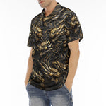 Men's Polo Shirt Ancient Golden Beasts