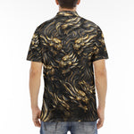 Men's Polo Shirt Ancient Golden Beasts