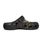Classic Clogs Fantasy Gold Dragon Head