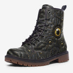 Leather Boots Mysterious Golden Eyes