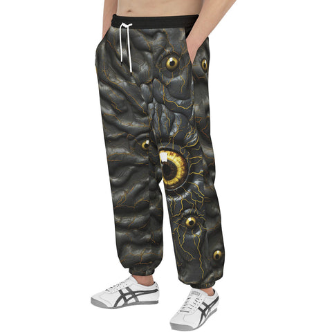 Men's Sweatpants Mysterious Golden Eyes