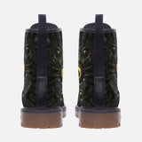 Leather Boots Mysterious Golden Eyes