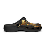Classic Clogs Golden Planets Art Abstraction