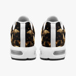 Air Cushion Sneakers Golden Butterflies
