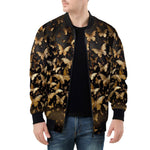 Bomber Jacket Golden Butterflies