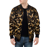 Bomber Jacket Golden Butterflies