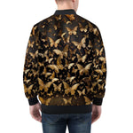 Bomber Jacket Golden Butterflies