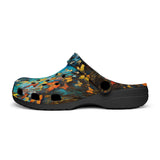 Classic Clogs Colorful Butterflies Art