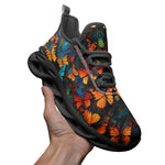 Sports Sneakers Colorful Butterflies
