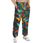 Men's Sweatpants Colorful Butterflies