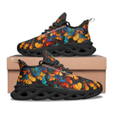 Sports Sneakers Colorful Butterflies