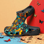Classic Clogs Colorful Butterflies