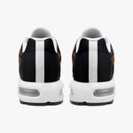 Air Cushion Sneakers Aztec Lion with Colorful Feathers