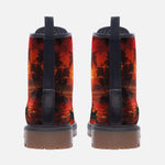Leather Boots Fantasy Tropical Sunset
