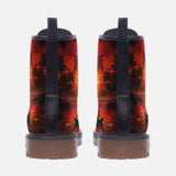 Leather Boots Fantasy Tropical Sunset