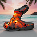 Classic Clogs Fantasy Tropical Sunset