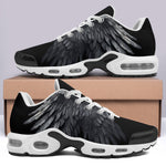 Air Cushion Sneakers Black Angel Wings