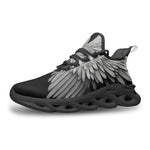 Sports Sneakers White Angel Wings