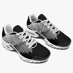 Air Cushion Sneakers White Angel Wings