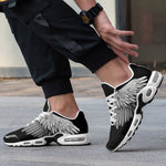 Air Cushion Sneakers White Angel Wings
