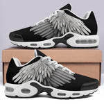 Air Cushion Sneakers White Angel Wings