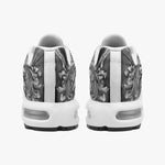 Air Cushion Sneakers Silver Metal Ornaments