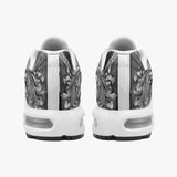 Air Cushion Sneakers Silver Metal Ornaments