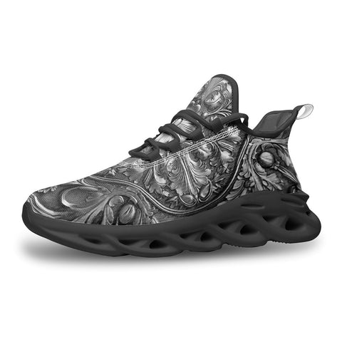 Sports Sneakers Silver Metal Ornaments