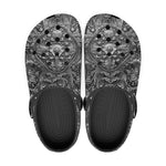 Classic Clogs Silver Metal Ornaments
