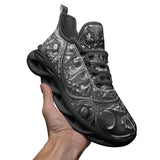 Sports Sneakers Silver Metal Ornaments