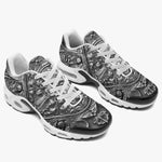 Air Cushion Sneakers Silver Metal Ornaments