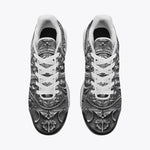 Air Cushion Sneakers Silver Metal Ornaments