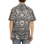 Hawaiian Shirt Silver Metal Ornaments