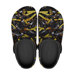 Classic Clogs Warning Police Tape