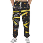 Men's Sweatpants Warning Police Tape