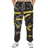 Men's Sweatpants Warning Police Tape