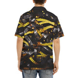Hawaiian Shirt Warning Police Tape