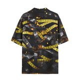 Hawaiian Shirt Warning Police Tape
