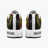 Air Cushion Sneakers Caution Tapes Abstraction