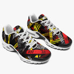 Air Cushion Sneakers Caution Tapes Abstraction