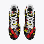 Air Cushion Sneakers Caution Tapes Abstraction
